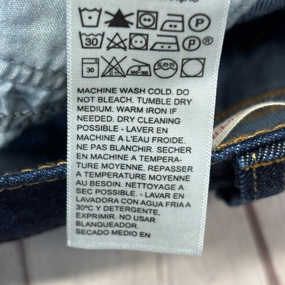 NWT Levi's 720 High Rise Super Skinny Jeans Women Size 29 Blue Denim D030 -20 - Picture 14 of 16